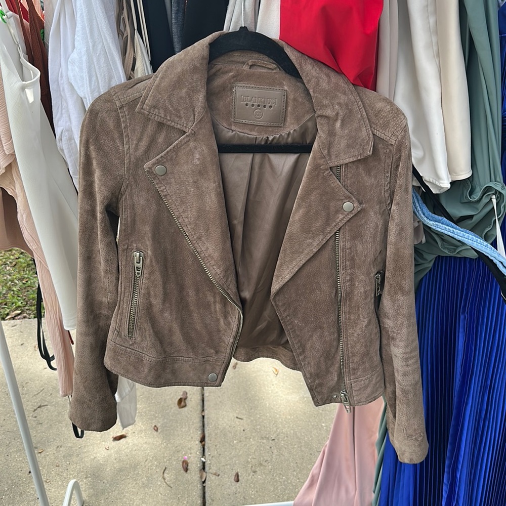 Blank NYC suede jacket